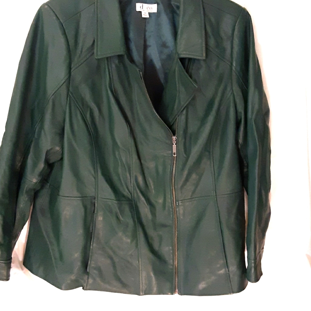 Genuine Leather d & co. 2X Jacket Forest Green